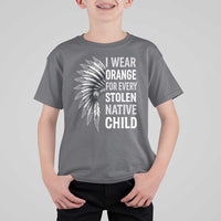 I Wear Orange For Every Stolen Native Child T Shirt For Kid Orange Day