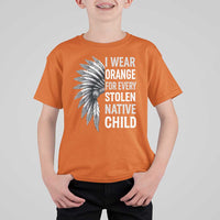 I Wear Orange For Every Stolen Native Child T Shirt For Kid Orange Day