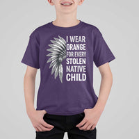 I Wear Orange For Every Stolen Native Child T Shirt For Kid Orange Day