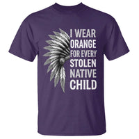 I Wear Orange For Every Stolen Native Child T Shirt Orange Day
