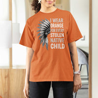 I Wear Orange For Every Stolen Native Child T Shirt For Women Orange Day