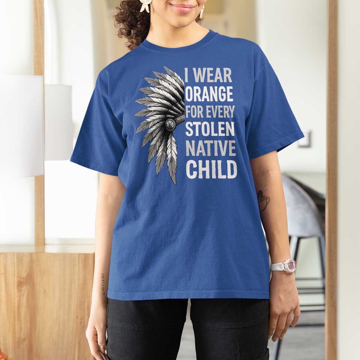 I Wear Orange For Every Stolen Native Child T Shirt For Women Orange Day