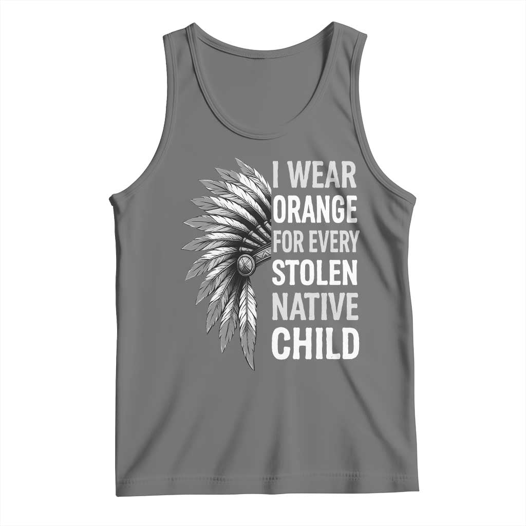 I Wear Orange For Every Stolen Native Child Tank Top Orange Day