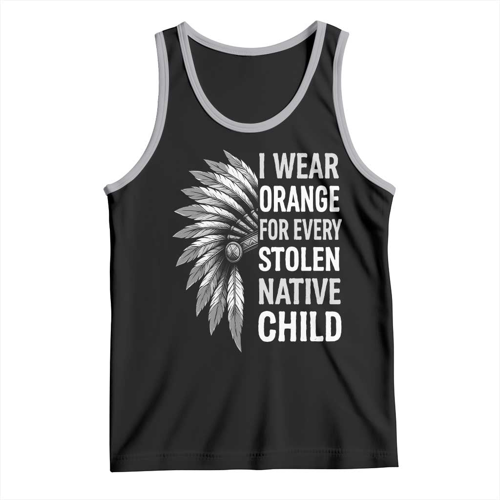 I Wear Orange For Every Stolen Native Child Tank Top Orange Day