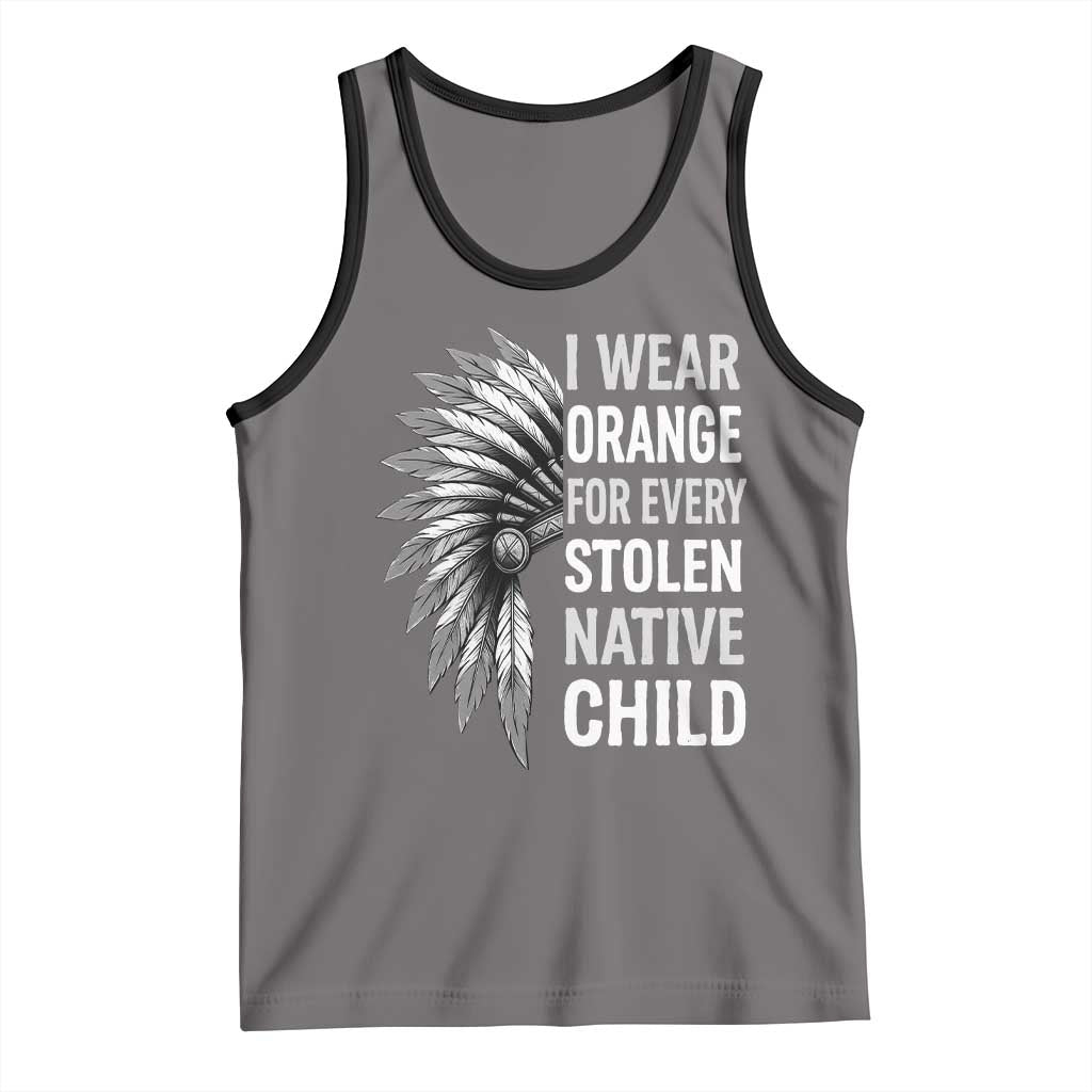 I Wear Orange For Every Stolen Native Child Tank Top Orange Day
