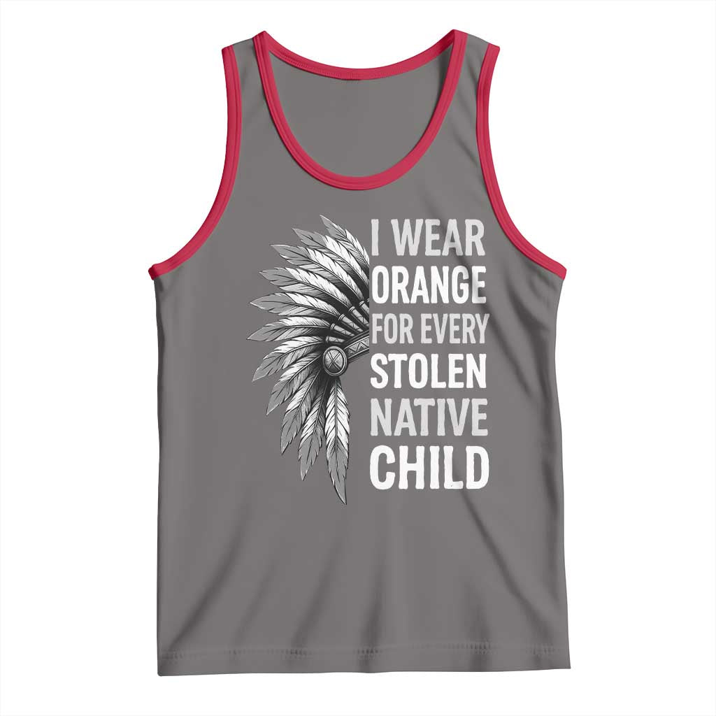 I Wear Orange For Every Stolen Native Child Tank Top Orange Day