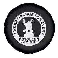 I Wear Orange For Every Stolen American Native Child Spare Tire Cover Bring Our Children Home Orange Day - Wonder Print Shop