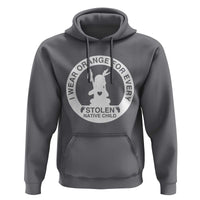 I Wear Orange For Every Stolen American Native Child Hoodie Bring Our Children Home Orange Day - Wonder Print Shop