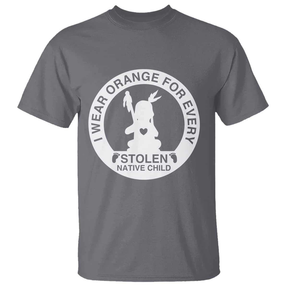 I Wear Orange For Every Stolen American Native Child T Shirt Bring Our Children Home Orange Day - Wonder Print Shop