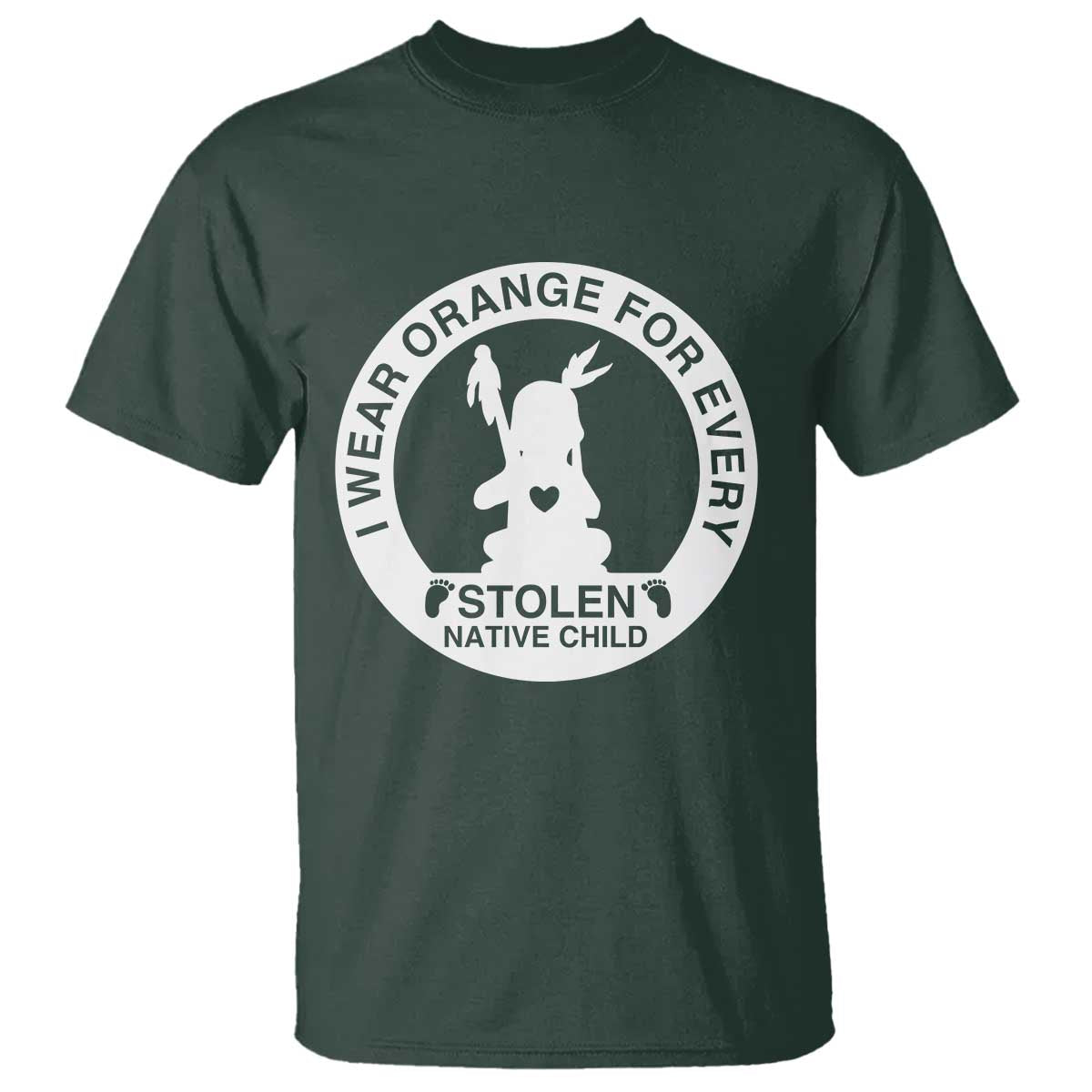 I Wear Orange For Every Stolen American Native Child T Shirt Bring Our Children Home Orange Day - Wonder Print Shop