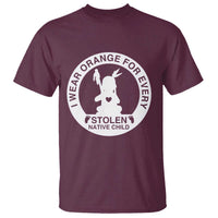 I Wear Orange For Every Stolen American Native Child T Shirt Bring Our Children Home Orange Day - Wonder Print Shop