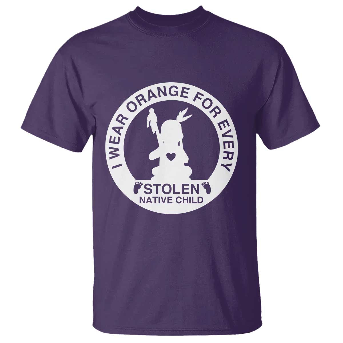 I Wear Orange For Every Stolen American Native Child T Shirt Bring Our Children Home Orange Day - Wonder Print Shop