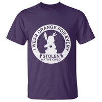 I Wear Orange For Every Stolen American Native Child T Shirt Bring Our Children Home Orange Day - Wonder Print Shop
