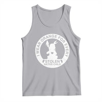 I Wear Orange For Every Stolen American Native Child Tank Top Bring Our Children Home Orange Day - Wonder Print Shop