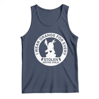 I Wear Orange For Every Stolen American Native Child Tank Top Bring Our Children Home Orange Day - Wonder Print Shop