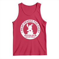 I Wear Orange For Every Stolen American Native Child Tank Top Bring Our Children Home Orange Day - Wonder Print Shop