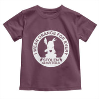 I Wear Orange For Every Stolen American Native Child Toddler T Shirt Bring Our Children Home Orange Day - Wonder Print Shop