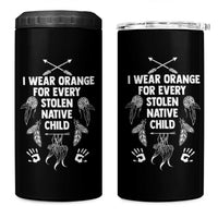 I Wear Orange For Every Stolen American Native Child 4 in 1 Can Cooler Tumbler - Wonder Print Shop