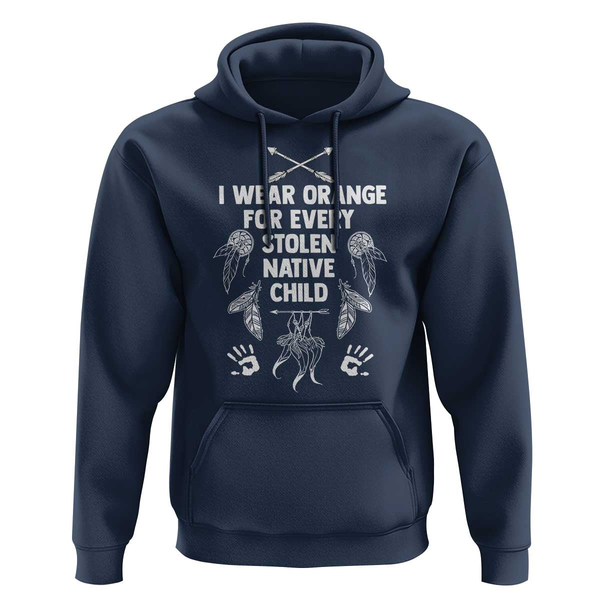 I Wear Orange For Every Stolen American Native Child Hoodie - Wonder Print Shop