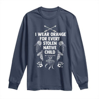I Wear Orange For Every Stolen American Native Child Long Sleeve Shirt - Wonder Print Shop