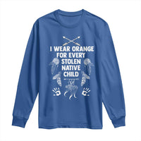 I Wear Orange For Every Stolen American Native Child Long Sleeve Shirt - Wonder Print Shop