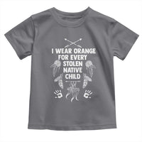 I Wear Orange For Every Stolen American Native Child Toddler T Shirt - Wonder Print Shop