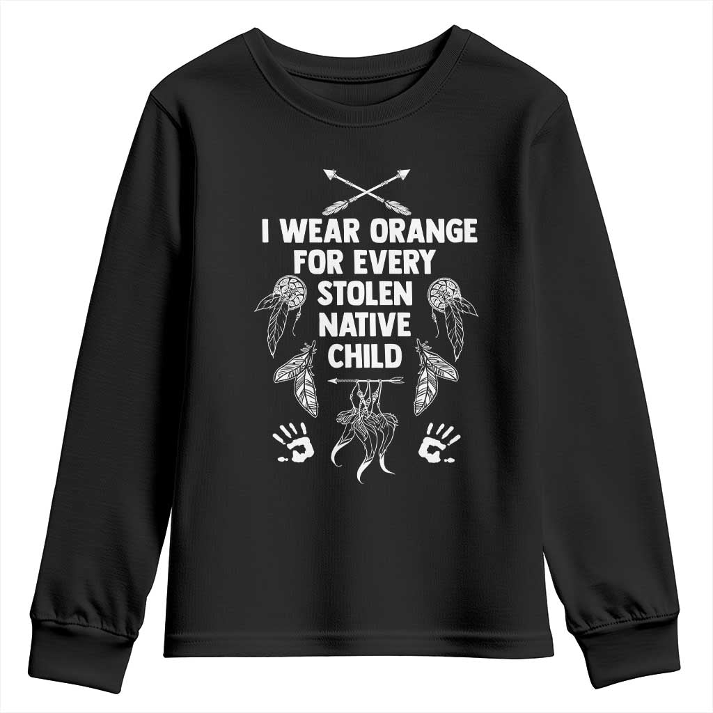 I Wear Orange For Every Stolen American Native Child Youth Sweatshirt - Wonder Print Shop