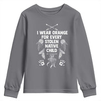 I Wear Orange For Every Stolen American Native Child Youth Sweatshirt - Wonder Print Shop