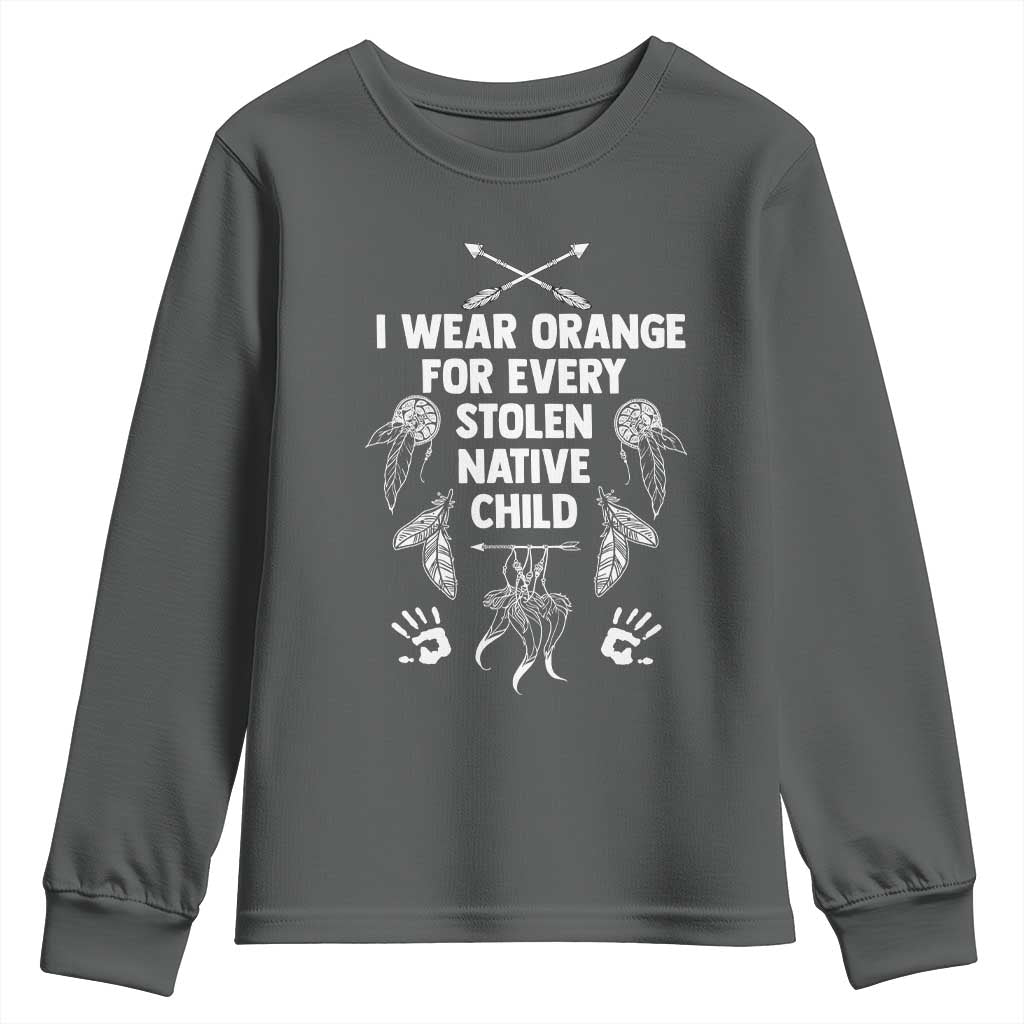 I Wear Orange For Every Stolen American Native Child Youth Sweatshirt - Wonder Print Shop