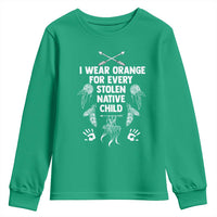 I Wear Orange For Every Stolen American Native Child Youth Sweatshirt - Wonder Print Shop
