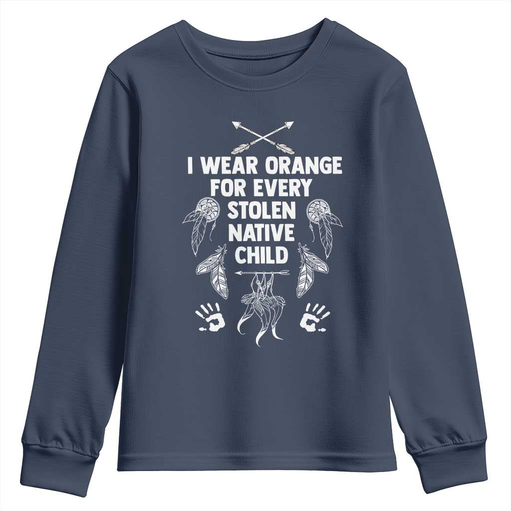 I Wear Orange For Every Stolen American Native Child Youth Sweatshirt - Wonder Print Shop