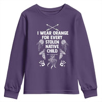 I Wear Orange For Every Stolen American Native Child Youth Sweatshirt - Wonder Print Shop