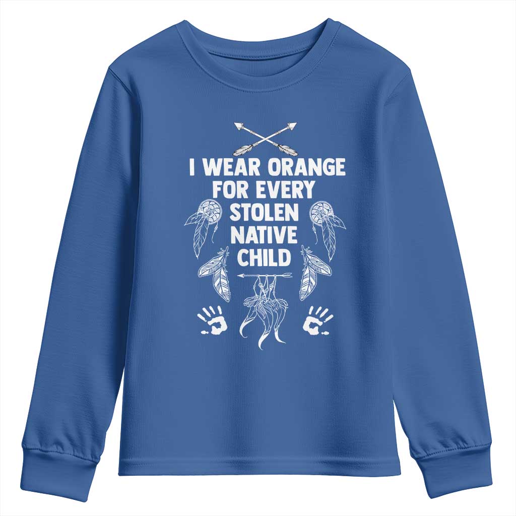 I Wear Orange For Every Stolen American Native Child Youth Sweatshirt - Wonder Print Shop