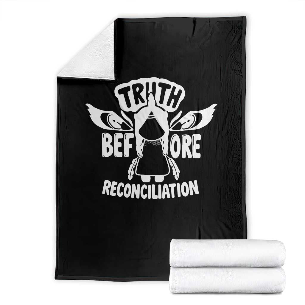 Native American Every Child Throw Blanket Truth Before Reconciliation - Wonder Print Shop