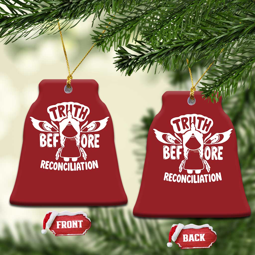 Native American Every Child Christmas Ornament Truth Before Reconciliation - Wonder Print Shop