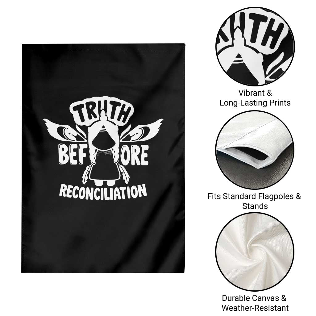 Native American Every Child Garden Flag Truth Before Reconciliation - Wonder Print Shop