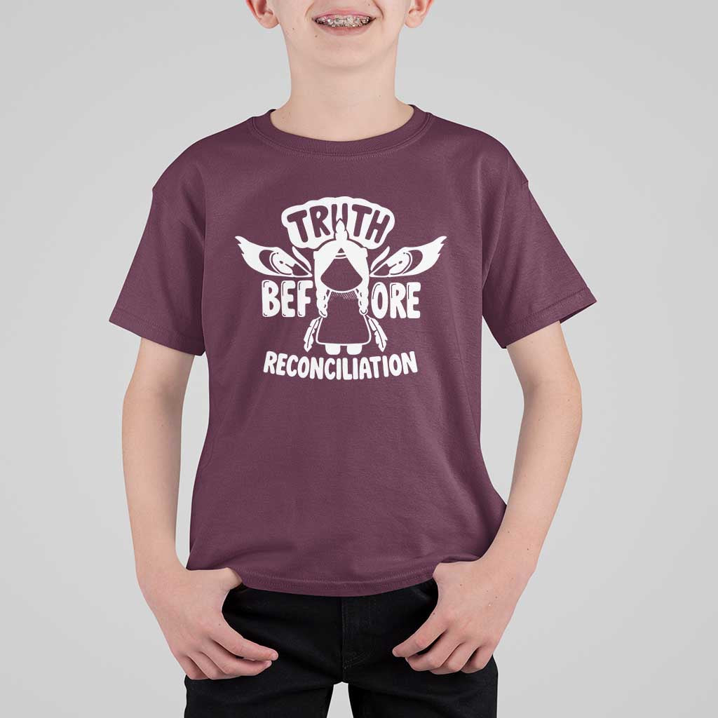 Native American Every Child T Shirt For Kid Truth Before Reconciliation - Wonder Print Shop