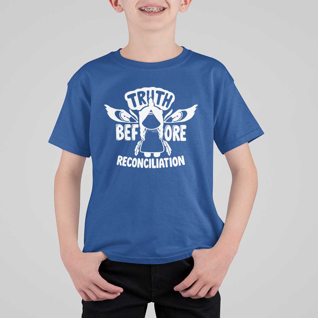 Native American Every Child T Shirt For Kid Truth Before Reconciliation - Wonder Print Shop