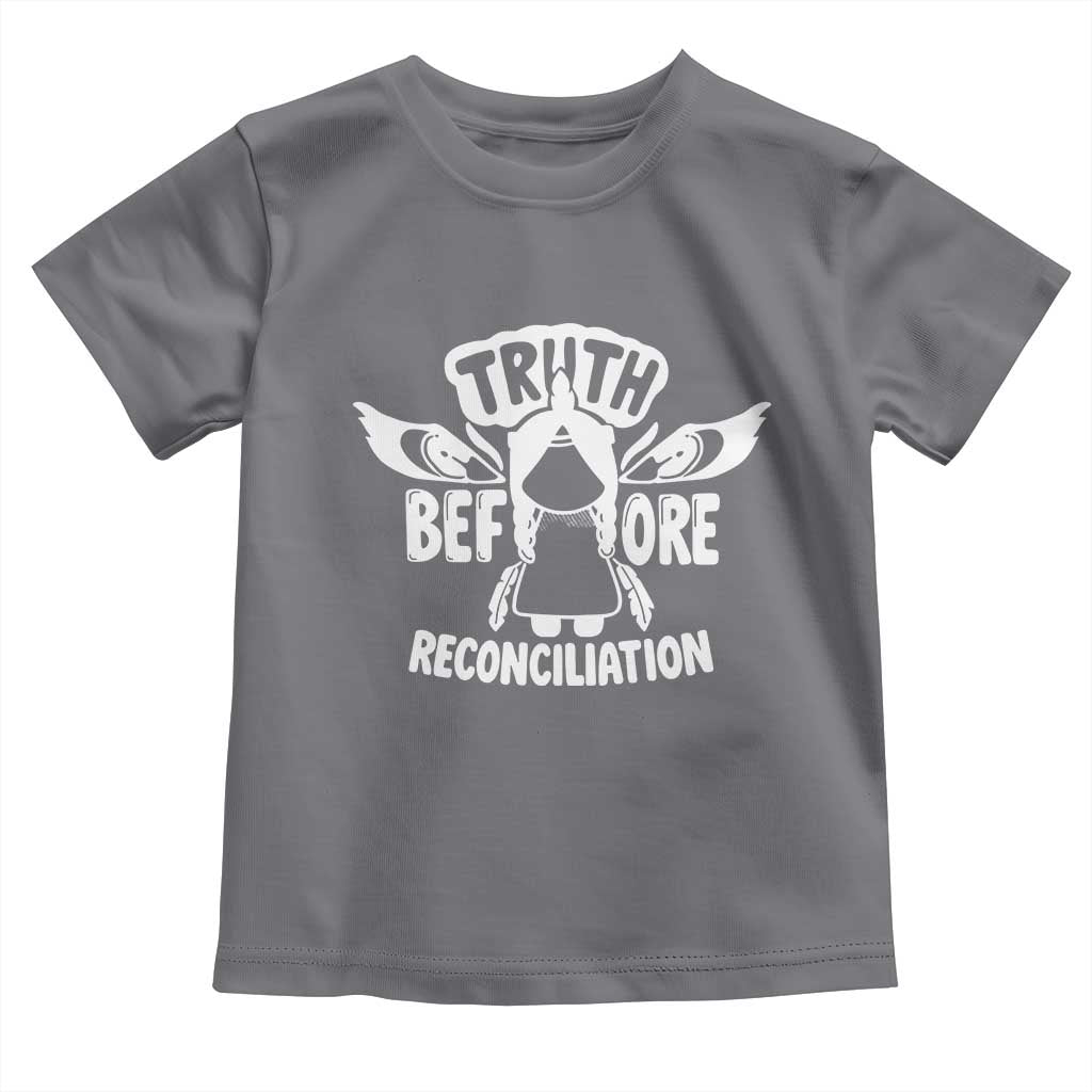 Native American Every Child Toddler T Shirt Truth Before Reconciliation - Wonder Print Shop