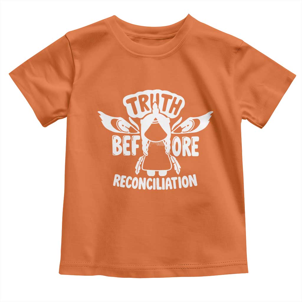 Native American Every Child Toddler T Shirt Truth Before Reconciliation - Wonder Print Shop