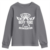 Native American Every Child Youth Sweatshirt Truth Before Reconciliation - Wonder Print Shop