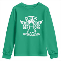 Native American Every Child Youth Sweatshirt Truth Before Reconciliation - Wonder Print Shop