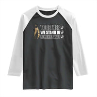 Native American Every Child Raglan Shirt Together We Stand in Remembrance 215 Stolen Children - Wonder Print Shop