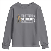 Native American Every Child Youth Sweatshirt Together We Stand in Remembrance 215 Stolen Children - Wonder Print Shop