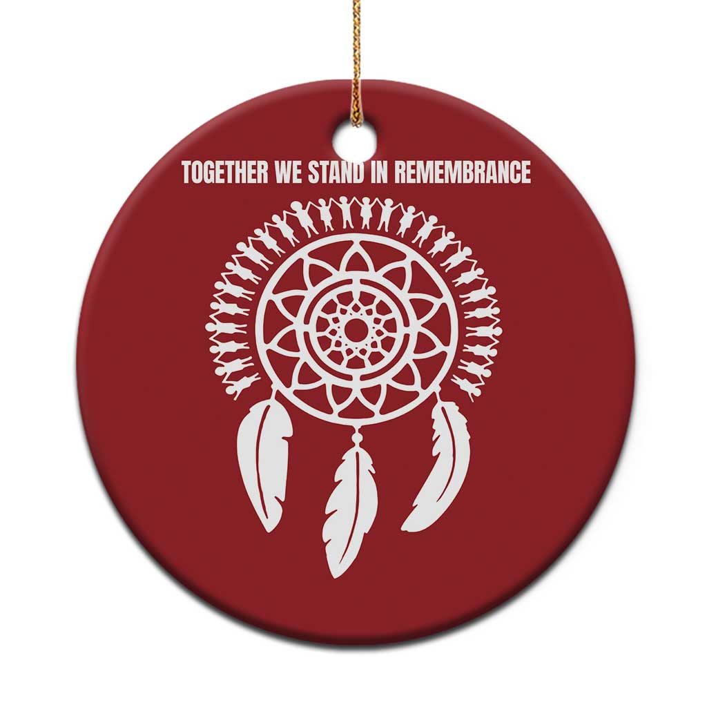 Native American Every Child Christmas Ornament Together We Stand in Remembrance - Wonder Print Shop