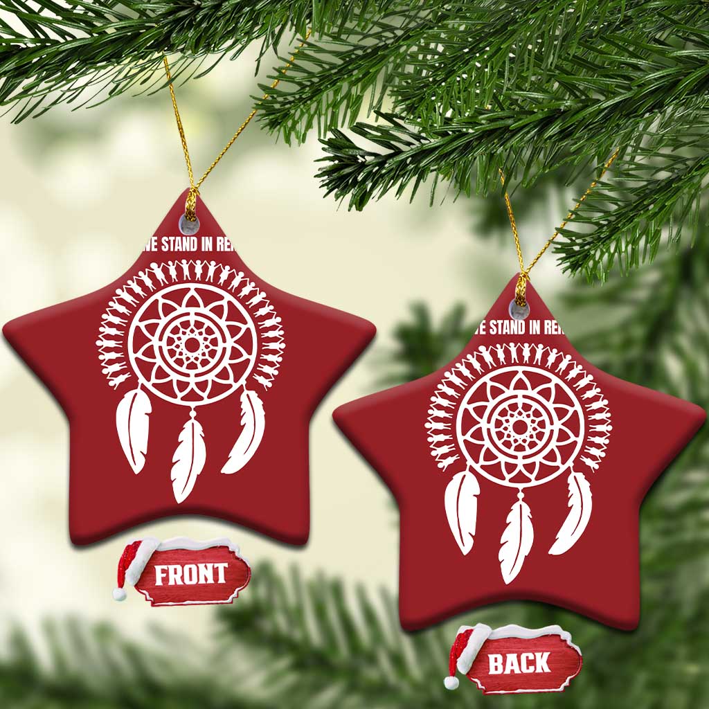 Native American Every Child Christmas Ornament Together We Stand in Remembrance - Wonder Print Shop