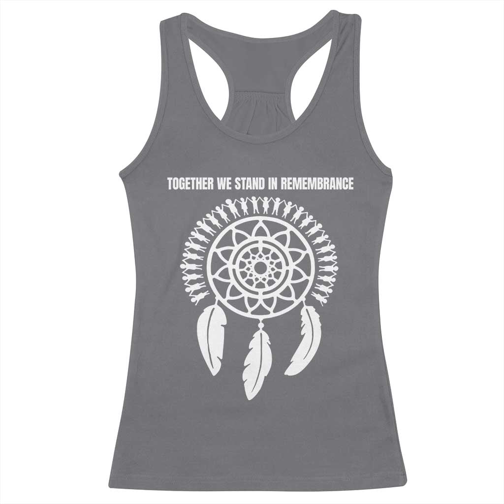 Native American Every Child Racerback Tank Top Together We Stand in Remembrance - Wonder Print Shop