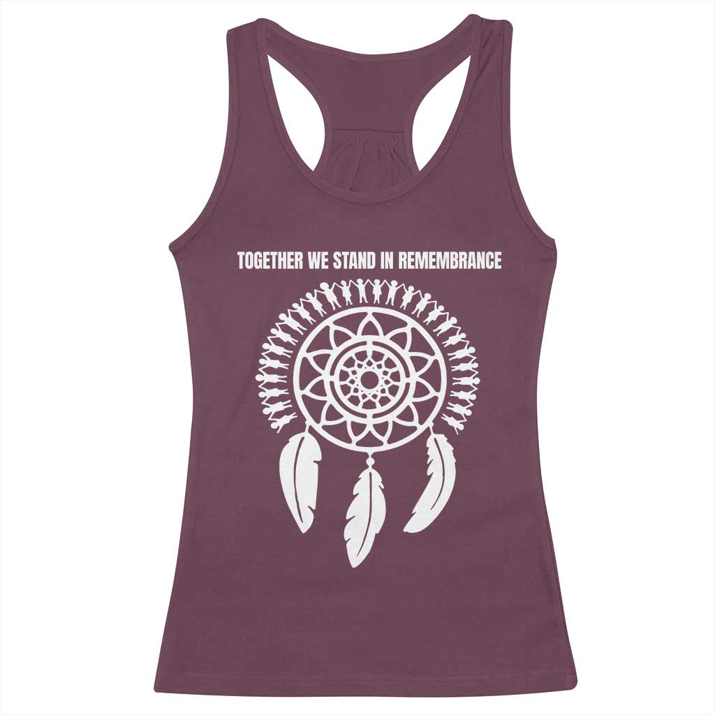 Native American Every Child Racerback Tank Top Together We Stand in Remembrance - Wonder Print Shop