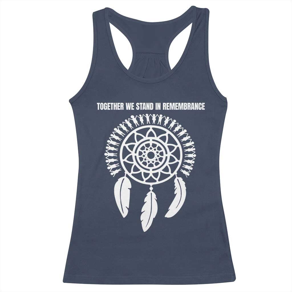 Native American Every Child Racerback Tank Top Together We Stand in Remembrance - Wonder Print Shop