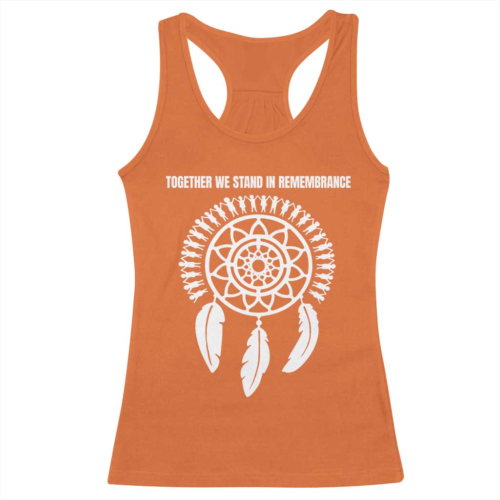 Native American Every Child Racerback Tank Top Together We Stand in Remembrance - Wonder Print Shop